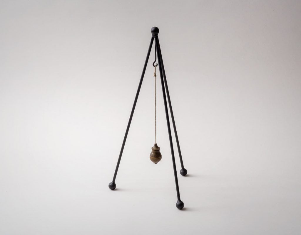 Vintage Architectural Plumb Bob Liz Hand Woods